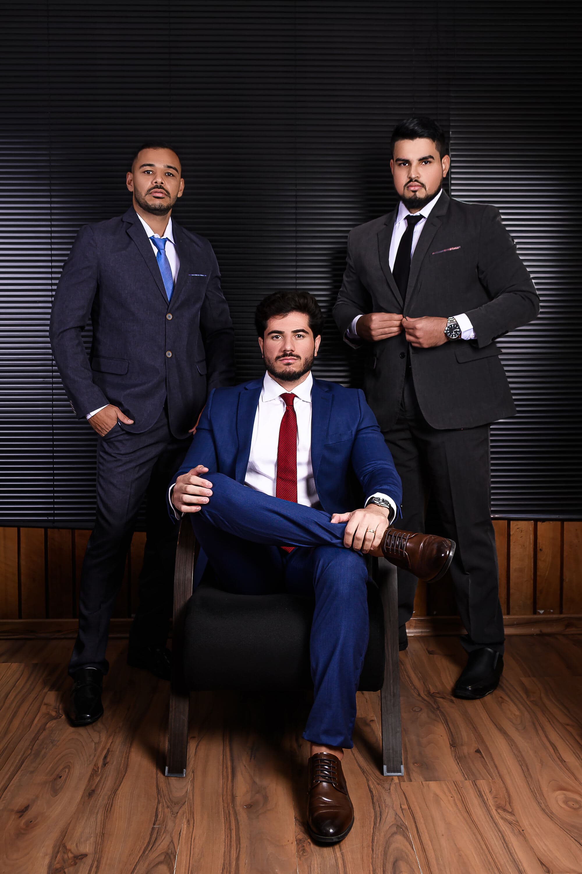 Sócios da Peres & Ribeiro Advocacia em fotografia institucional